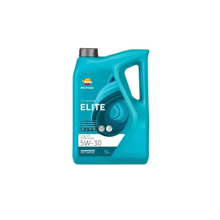 REPSOL 5W30 LONG LIFE 504/507 5L PARA MOTORES GASOLINA Y DIESEL - 1