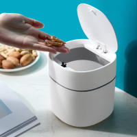 Bandeja De Despacho Miniatura De Plástico Para El Hogar Y La Oficina Recipiente De Basura Ecológico Para El Escritorio Y El Baño - details 4