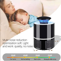 Lampara Repelente De Peces Uv LED Con Ventilador Eléctrico Para Control De Plagas Interior Mosquitos Y Bug Zappers Recargable Por USB - details 0