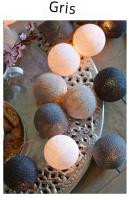 Guirnalda De Luces Faeiritas Con 10 LEDS Pelota De Algodón Decoración De Navidad Exterior Jardín Calle Regalo De Año Nuevo - details 18