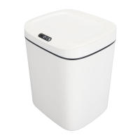 Basurero Automático Para Baño Con Sensor De Movimiento Y Pilas Recargables Fácil De Limpiar Para Sala De Estar - details 6