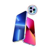 Protector De Pantalla Luminoso Con Marco Para iPhone 16 15 pro Max 14 plus 13 12 Mini Protector De Borde De Color Para iPhone 16 pro Max iPhone 16 pro - details 1