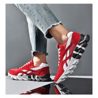 Zapatos De Deporte Para Hombre 2024 Moda Transpirables Antideslizantes Absorbedores De Choque Cómodos Para Caminar Tallas 39-48 - details 20