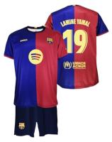 FC Barcelona Primera Equipación Niños Temporada 24/25 - Réplica con Licencia Oficial - Camisa, pantalón, Unisex niños, Lamine Yamal - details 2
