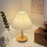 Lámpara De Escritorio LED Nórdica Con Enchufe USB Iluminación Interior Luz Nocturna Para Dormitorio Bar Cafe Decoración De Mesa - details 2