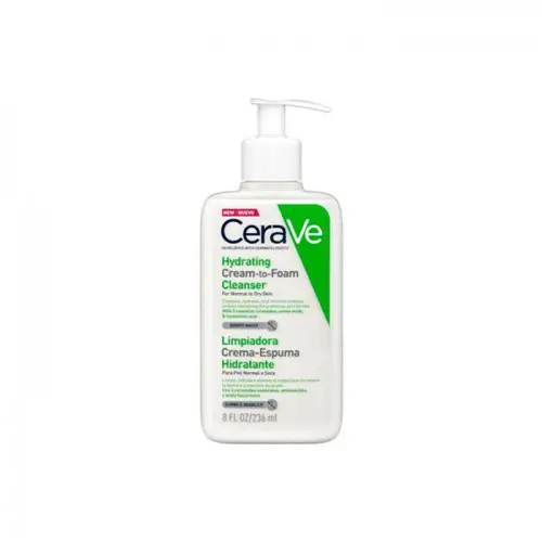 CERAVE LIMPIADORA CREMA ESPUMA HIDRATANTE  1 ENVASE 236 ML - 1