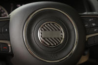 Pegatinas De Decoración Para Volante De Coche Para Jeep Wrangler JK JL 2007-2020 Y Jeep Grand Cherokee 2011-2020 Accesorios Interiores De Fibra De Carbono Real - details 2
