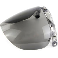 Visera De Motorbike Helmet Con Ventosa 3 Snap Pantalla Anti-UV Accesorios Para Casco De Motocicleta Visera De Lente De Burbuja - details 6