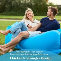 Sofá Inflable De Lujo Para Exteriores Sofá De Camping Plegable Inflable Silla De Tendencia Para Playa Y Pícnic Muebles Inflables Para Apartamentos Espaciosos Y Ecológicos - details 3