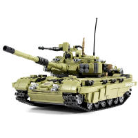 Bloques De Construcción TANQUE MILITAR TECNICO CIUDAD 1386 Piezas Modelo Escorpión Tigre WW2 Juguete Para Niños Con Instrucciones - details 4