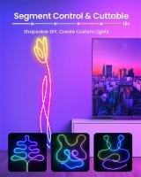 Luces De Neón LED RGBIC Dreamcolor Strip Con Control Remoto Por App Luz Flexible Cambiante De Colores IP68 Para El Hogar - details 3
