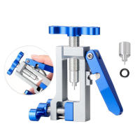 Herramienta Multifuncional Para Bicicleta 2 En 1 Frenos De Disco Aceite Agujas Herramienta De Conector De Oliva Corte De Tubo Instalación De Cable BH59 BH90 - details 0