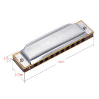 Harmonica Diatónica Suzuki 1072-F Folkmaster Estándar Con 10 Agujeros Clave De F 20 Tonos Para Principiantes Y Estudiantes - details 1