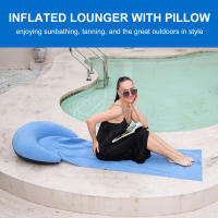 1PC Alfombra Inflable Plegable Para Camping Al Aire Libre Y Playa Compacta Y Conveniente Para Fiestas En La Playa - details 0