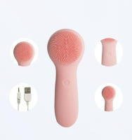 Nuevo limpiador facial de silicona recargable, limpiador facial eléctrico, instrumento de introducción, mini limpiador de poros ultrasónico impermeable - details 11