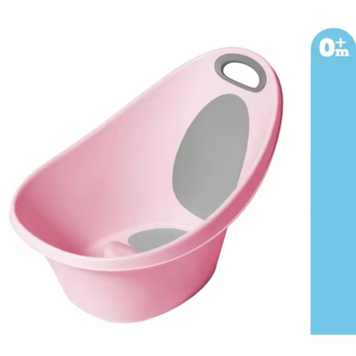 Kiokids Bañera Compacta con Asiento Ergonómico y Antideslizante para Bebés - 1