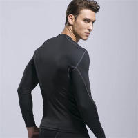 Camiseta Deportiva De Hombre Para Ciclismo Con Mangas Largas Ajustada Y Secado Rápido Para Entrenamiento De Fútbol Y Baloncesto - details 6