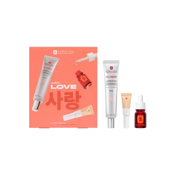 ERBORIAN COFRE REGALO DORE   -  CC CREME 30 DORE 40ML + SUPER BB CONCEALER DORE 3MK+ SKIN THERAPY 10ML - 1