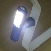 Linterna LED COB Con Luz De Trabajo Rotación 90° Impermeable Para Camping Lámpara Magnética Recargable Por USB Con Gancho - details 9
