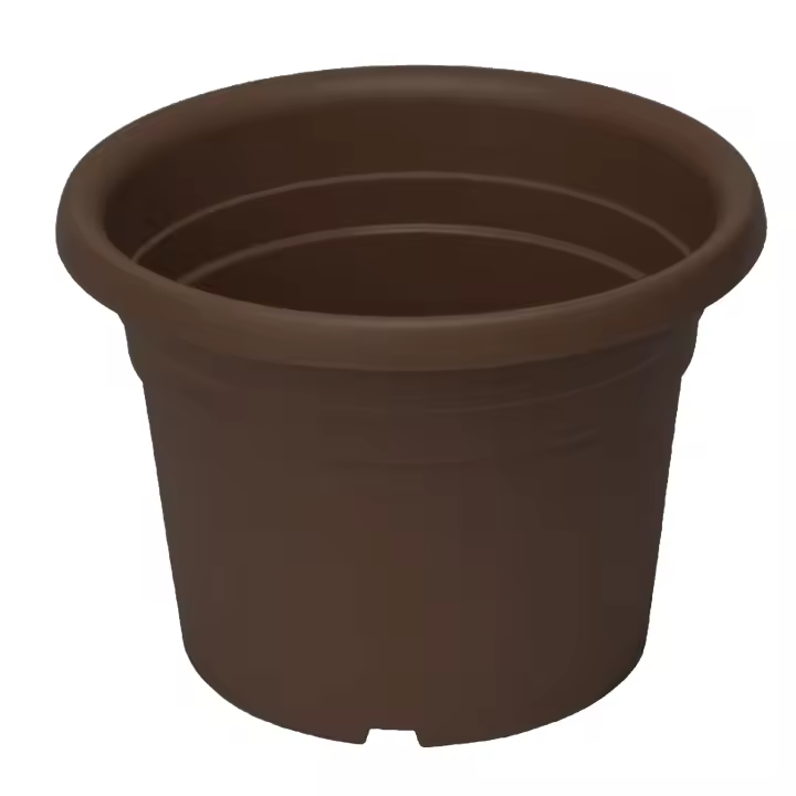 Prosperplast Maceta Cilindro Zanvic Bronce 30x30x21 Cm en Plástico de Alta Calidad - 1