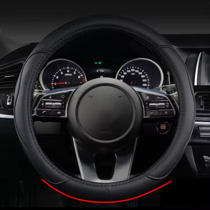 Funda De Volante De Coche O D Tipo Para Kia Ceed Sportage Picanto Cerato Seltos Soul Rio 3 4 5 Tejido En Trenedor Soporte De Volante - 1