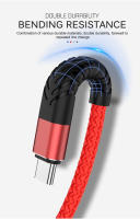 Cable De Carga Rápida USB Tipo C Para Samsung S23 S22 S21 Xiaomi Redmi Huawei OnePlus Longitud De 3m Color Negro Azul Rojo Blanco Compatible Con Varios Modelos De Teléfonos Móviles - details 3