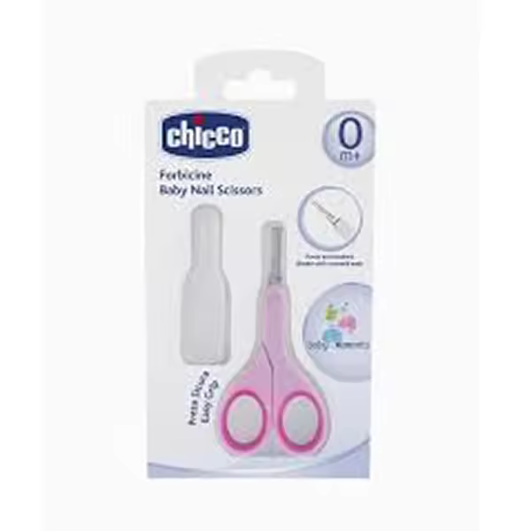 Chicco Tijeras Borde de Seguridad Seguridad Rosa - 1