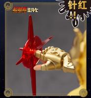 Bloques Originales Blokees Saint Seiya Figura De Acción Anime Modelo Dibujos Animados Para Niños Milo Escorpio Aiolia Leo Aries Mu 15cm DIY Construcción - details 26