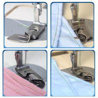 Pie De Costura Para Máquina De Costar Industrial Para Encogimiento De Pierna De Suelto Pie De Presión Para Falda De Seda Chiffon Pie De Presión Para Tubo De Hemado - details 1