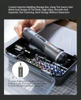 Mini Destornillador Eléctrico Sin Cable Inteligente Con Set De 30 Bits Recargable Por USB Herramienta De Perforación Potente Para DIY En El Hogar - details 17