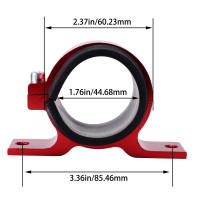 Soporte Universal Para Filtro De Combustible 50mm Soporte De Montaje Para Bomba De Aceite/Gás/Fuel Clip De Soporte Para Filtro Único Material De Aleación De Aluminio - details 1