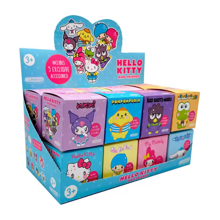 Figura Hello Kitty Kuromi Friends 6cm surtido - 1