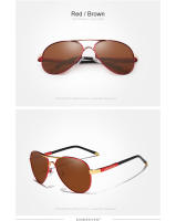 Gafas De Sol Polarizadas Para Hombre Y Mujer KINGSEVEN Marca De Gafas De Moda Con Lente De Aluminio Para Ciclismo - details 7