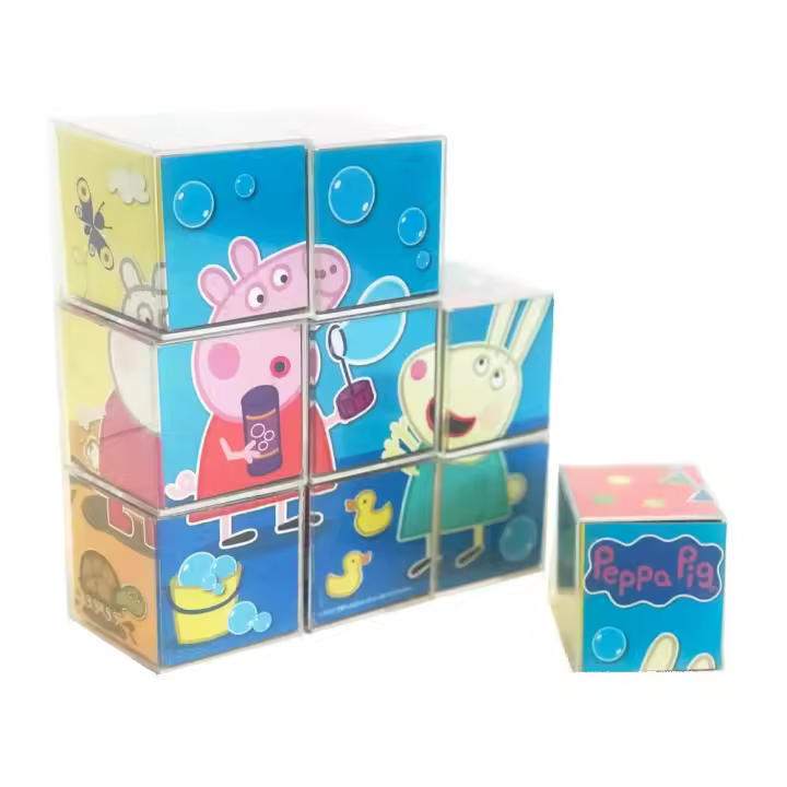 Rompecabezas Peppa Pig 9 Cubos. 20X20X5 Cm (Cefa 88320) - 1