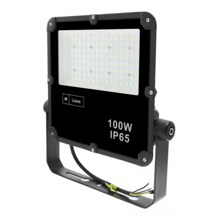 IluminaShop - Foco Proyector LED SMD Slim Lumileds 100W Regulable 110V - Protección IP65 - Temperatura de Color (Kº): Blanco Neutro 4000K, Blanco Frío 5000K - 1