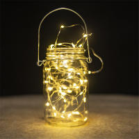 Cadenas De Luces LED 10pcs Pequeñas Y Coloridas Con Pilas Incluidas Para Ambiente Navidad Exterior Decoración De Habitaciones Y Festivales - details 1