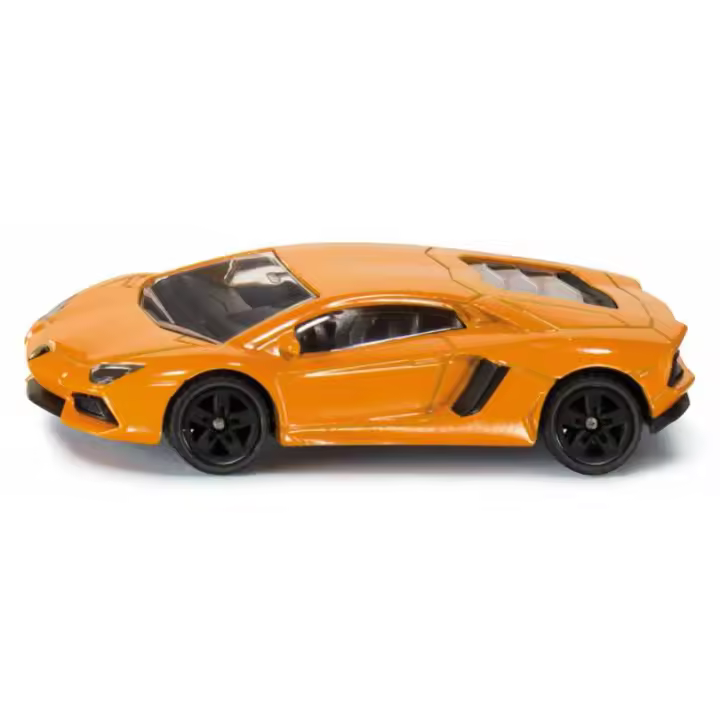 Siku - Lamborghini Aventador Naranja - Coche de Metal - Alta Velocidad - Colección Exclusiva - 1