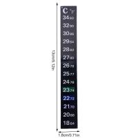 Termómetro Digital Para Acuario Adhesivo Dual Escala C/F Medidor De Temperatura Para Tanque De Peces Herramienta De Medición - details 10