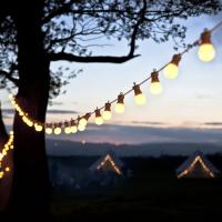 Cadena De Luces LED Para Exterior G50 Globos Luz De Patio Decoración De Boda Y Fiesta Enchufe De Energía Camping Iluminación - details 0