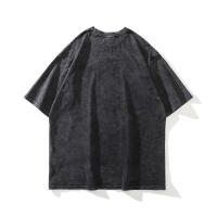 Camiseta De Algodón Oversize Para Hombre Dark Icon Con Diseño De Dólar Americano Estilo Hip Hop Para El Verano 2022 - details 2