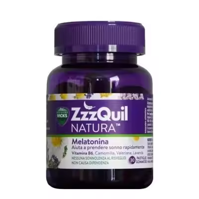 Vicks Gominolas Zzzquil Natura con Melatonina Natural para Conciliar el Sueño - Pack de 30 - 1