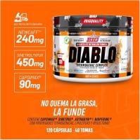 BIG DIABLO Termoactive Complex – Fórmula avanzada con extractos naturales, cafeína y colina | 90 cápsulas - details 1