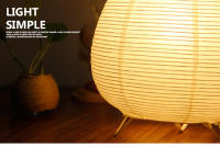 Lámpara De Mesa LED Nórdica Estilo Wabi Sabi Para Interiores Luz De Noche Para Camas Y Salón Decoración De Hogar Ajuste De Brillo No Incluido - details 15