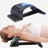 Almohadilla De Estiramiento De Espalda Multi-Nivel Dolor Lumbar Y Cervical Alivio Discectomía Ciática Escoliosis ABS Tamaño Grande - details 14