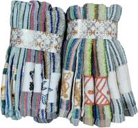 Paños de Cocina de Rizo Americano Kimbatex, Pack de 12 Paños 100% Algodón Absorbentes y de Secado Rápido, Made in Portugal 3 Modelos Lisos, Rayas Kimba, Rayas Multicolor. - details 7