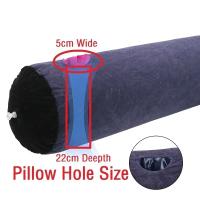 Cojín Multifuncional Inflable Soporte De Posiciones Exótico Para Viaje Y Cama Almohada De Lumbar Inflable Para Descanso Y Juegos - details 7