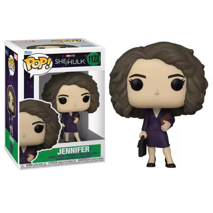 FUNKO POP! MARVEL SHE-HULK: ABOGADA HULKA - JENNIFER, 64198, Nº1128, TIENDA CON LICENCIA OFICIAL - 1