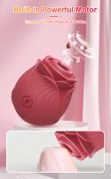 Vibrador De Succión De Rosas Para Mujeres Juguetes Sexuales Clitóris Y Pezones Sucker G Spot Vibradores Para Adultos Material De Silicona - details 5