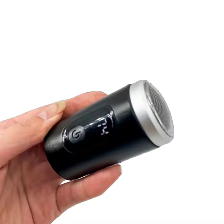 Mini Afeitadora Eléctrica Para Hombres Cuchilla Poderosa Portátil Recargable Pelacabelo Y Barba Recortadora De Barba - 1