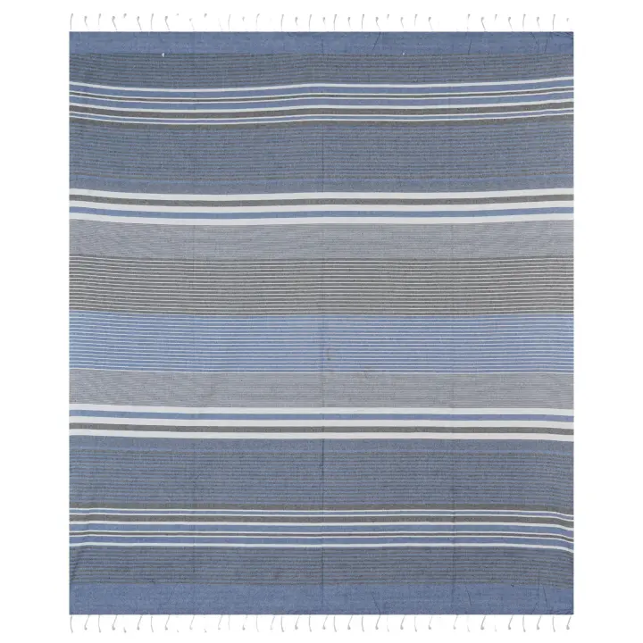 Printex Pareo Fouta con Raya - 210 x 240 cm- Pareo Manta Picnic,Yoga, Antiarena, Multiusos, Decoracion Pared - 1
